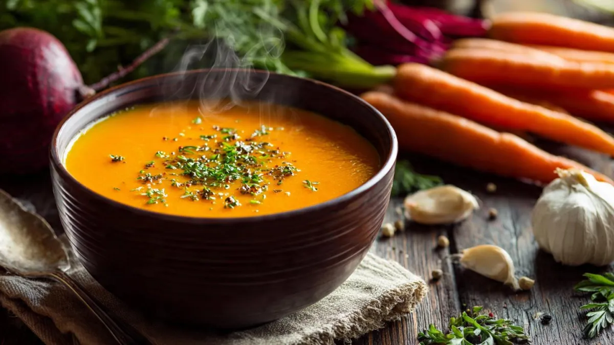 Colorful Veggie Soup Recipe for Cellular Health and Detox