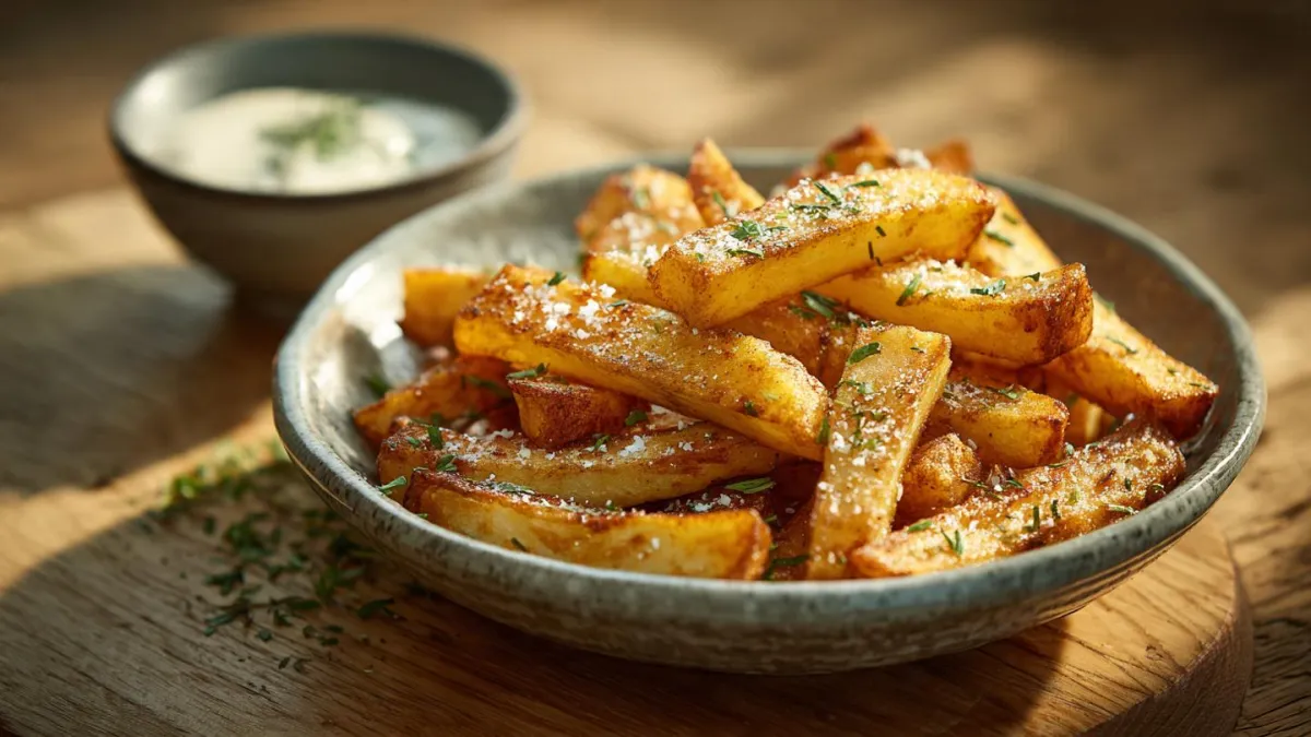 Old Bay Kohlrabi Fries Recipe: A Healthy Low-Carb Alternative