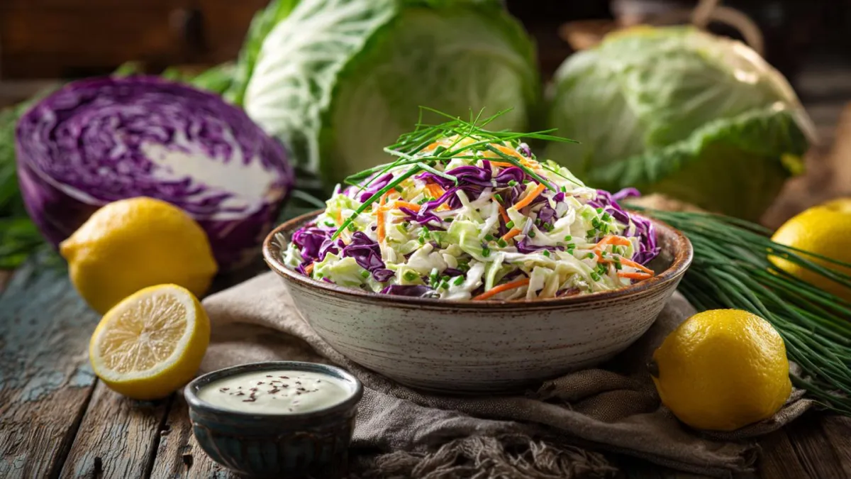 Creamy Coleslaw Recipe for Gut Health & Anti-Inflammatory Healing