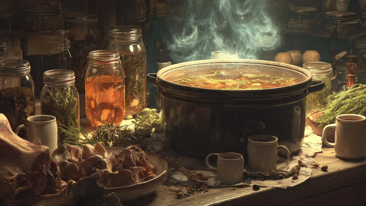 Bone Broth Fast Guide and Bone Stock Recipe for Cellular Healing