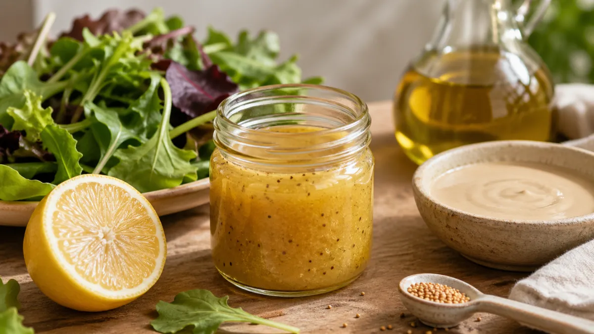 Mustard Vinaigrette Recipe: A Simple Dressing for Gut Health and Cellular Healing