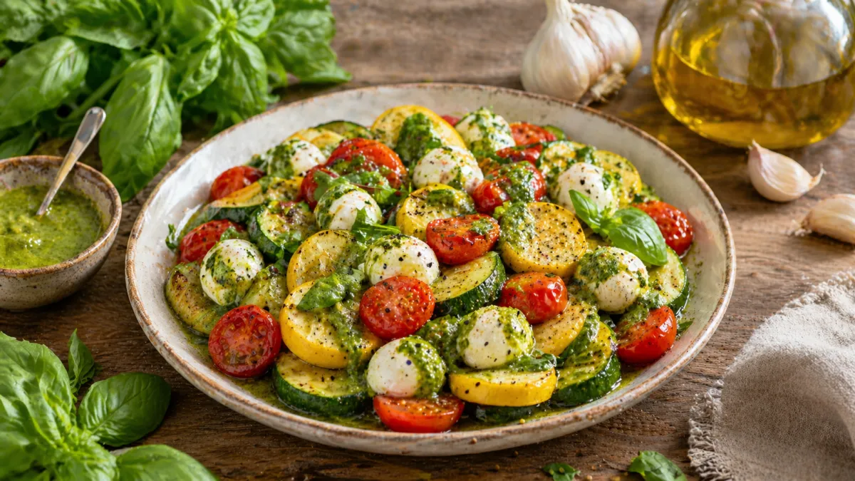 Basil Dressed Vegetables Recipe: A Fresh, Gut-Healing Meal for Cellular Health