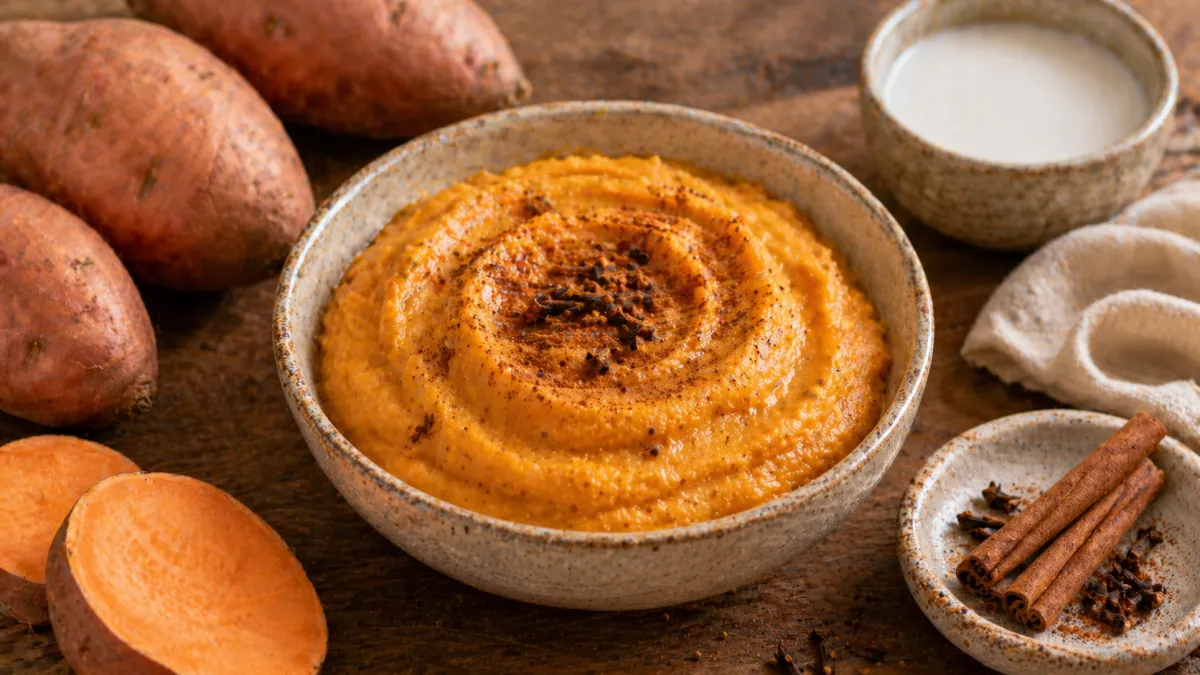 Sweet Potato Purée Recipe: A Nourishing, Gut-Healing Comfort Food