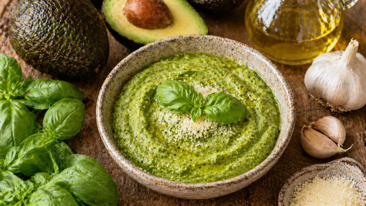 Avocado Pesto Recipe: A Creamy, Gut-Healing Sauce for Cellular Health