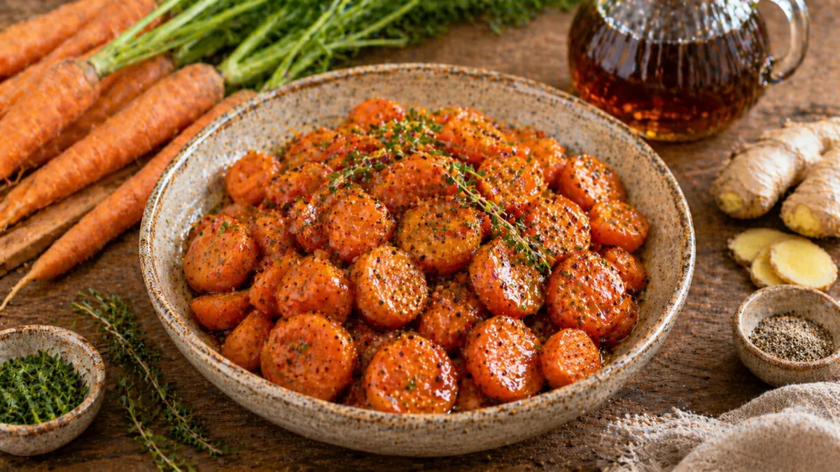 Maple Glazed Carrots Recipe: A Nourishing Side for Gut and Cellular Health