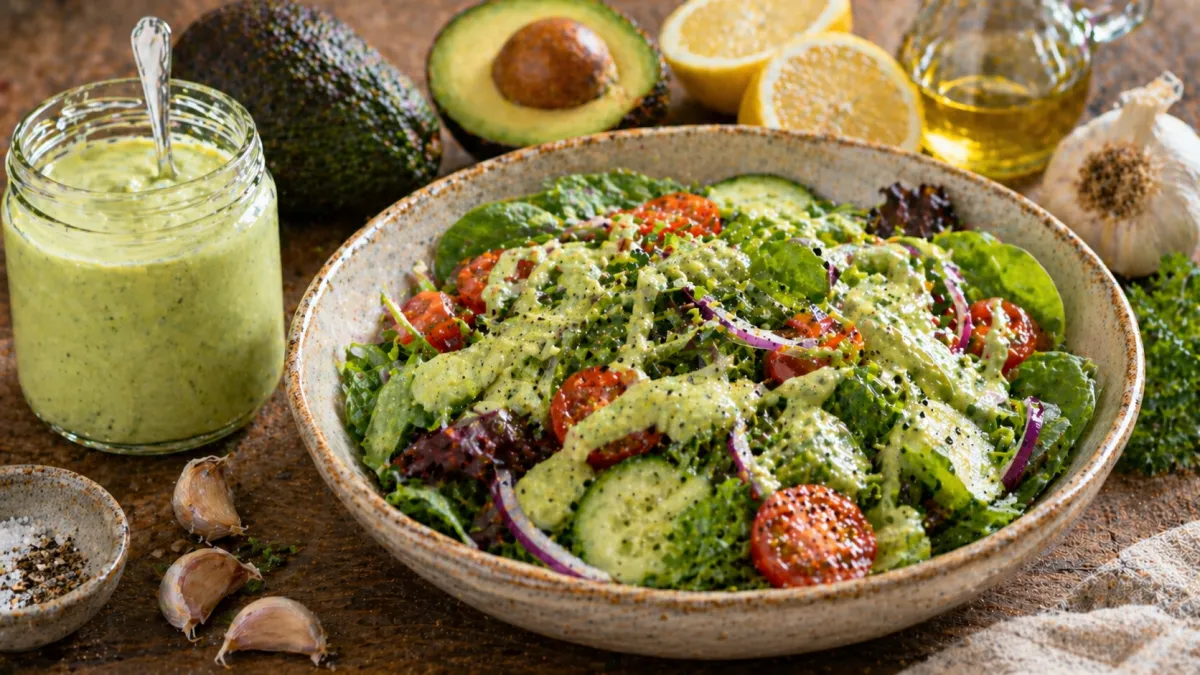 Simple Avocado Dressing Recipe: A Creamy, Gut-Healing Sauce for Cellular Health