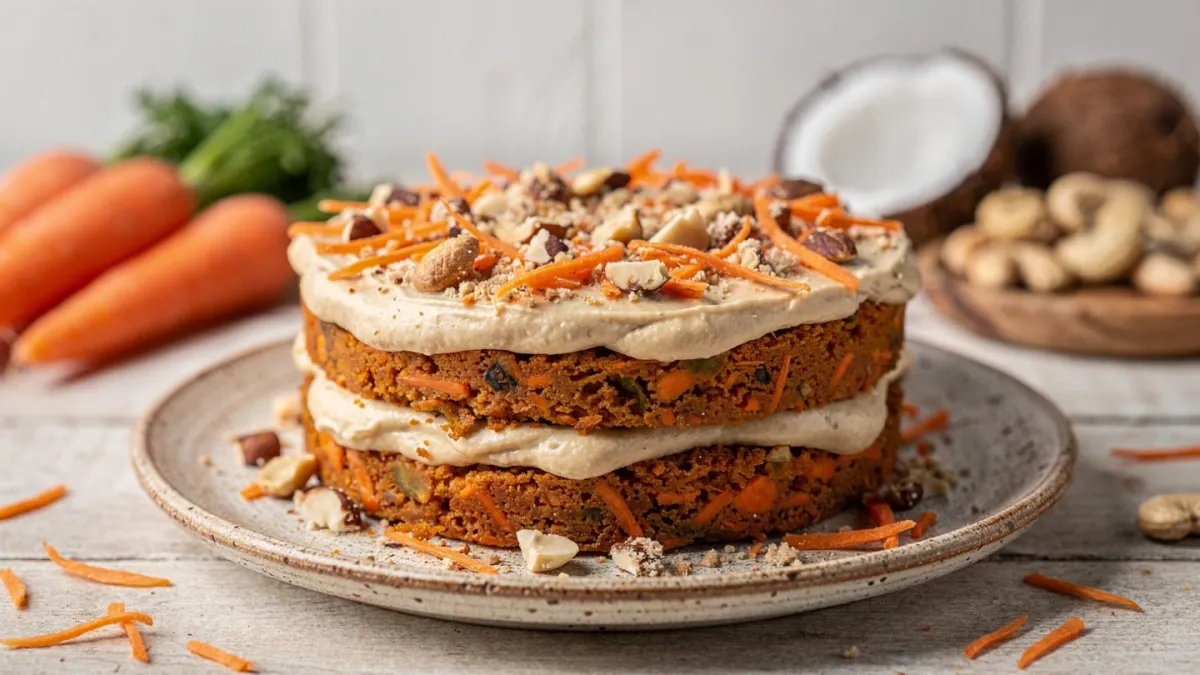 Carrot Cake Recipe for Gut Health and Cellular Healing