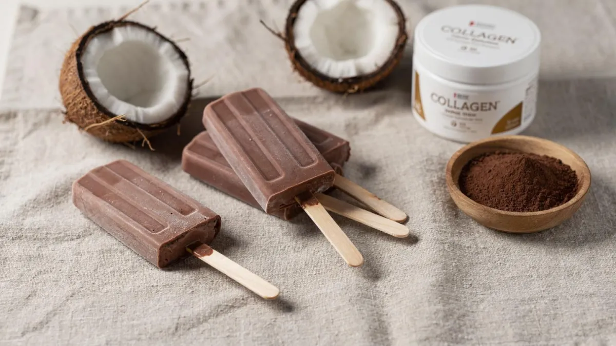 Healthy Fudgesicles Recipe | Creamy Coconut Chocolate Treat