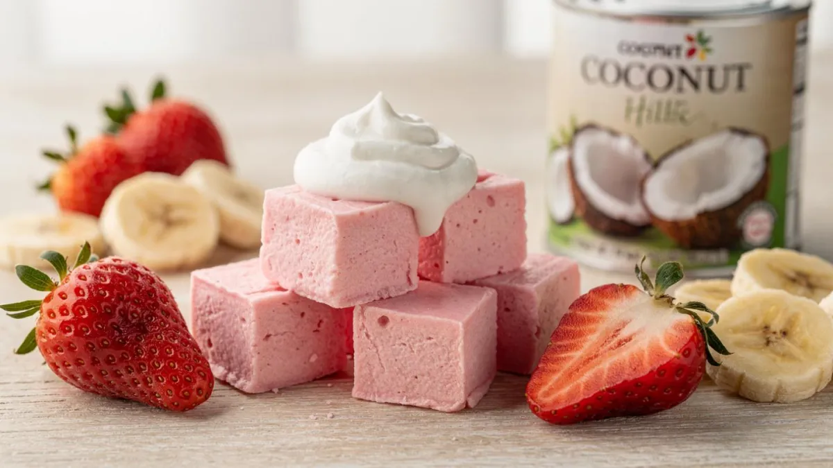 Strawberry Banana Cream Gummies for Gut Health and Cellular Healing