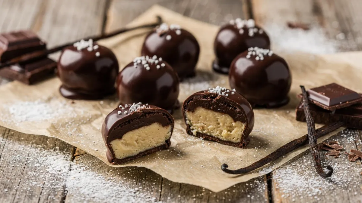 Vanilla Toffee Chocolate Truffles for Cellular Healing