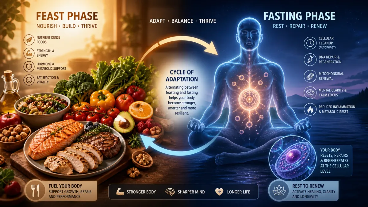 Diet Variation: Unlock Fat Loss and Hormone Balance with Feast-Famine Cycling