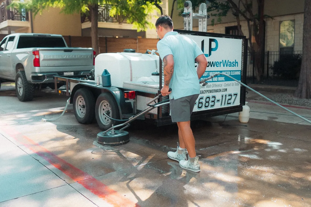 Restore Curb Appeal with Professional Driveway Pressure Washing Services Arlington, Texas