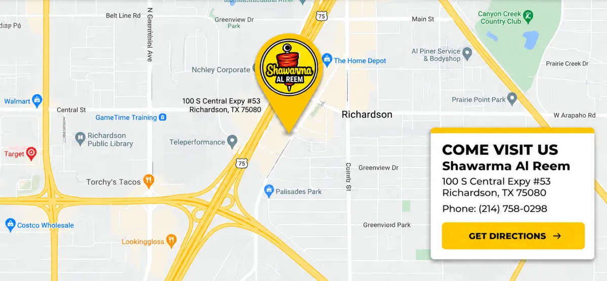 Map view for 100 S Central Expy #53, Richardson, TX 75080