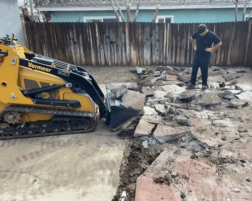 Demolition in Clayton
