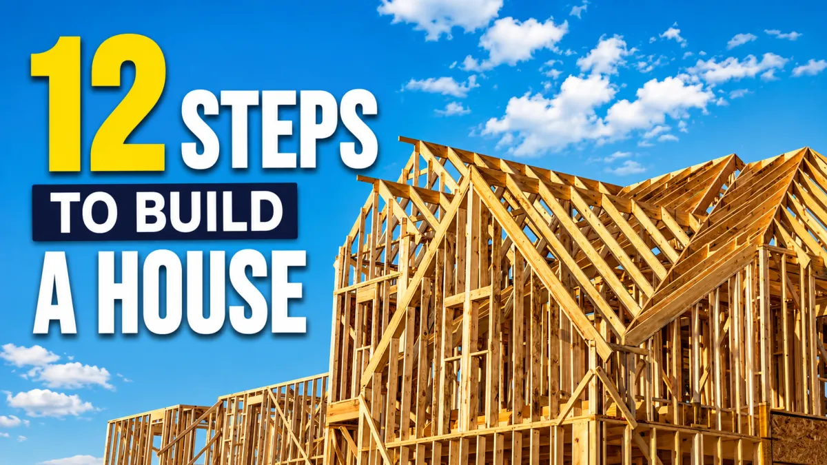 The 12-Step Blueprint to Build Your First House.