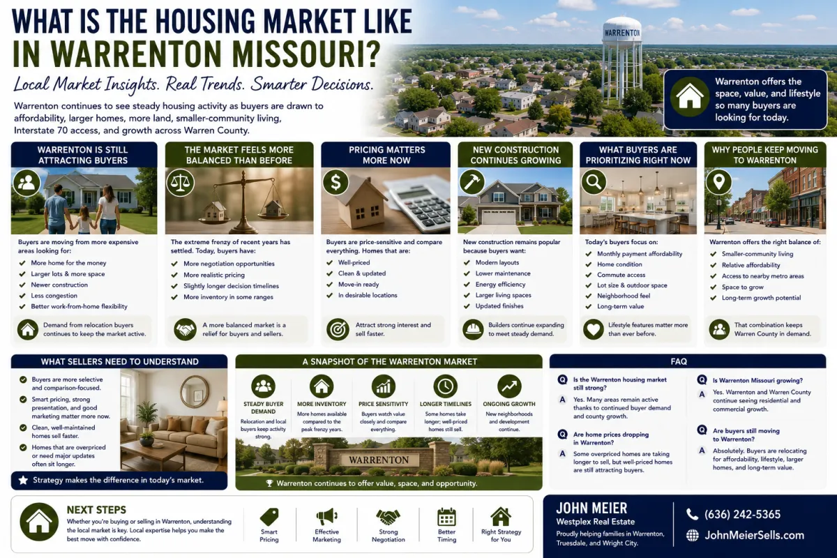 What Is the Housing Market Like in Warrenton Missouri?