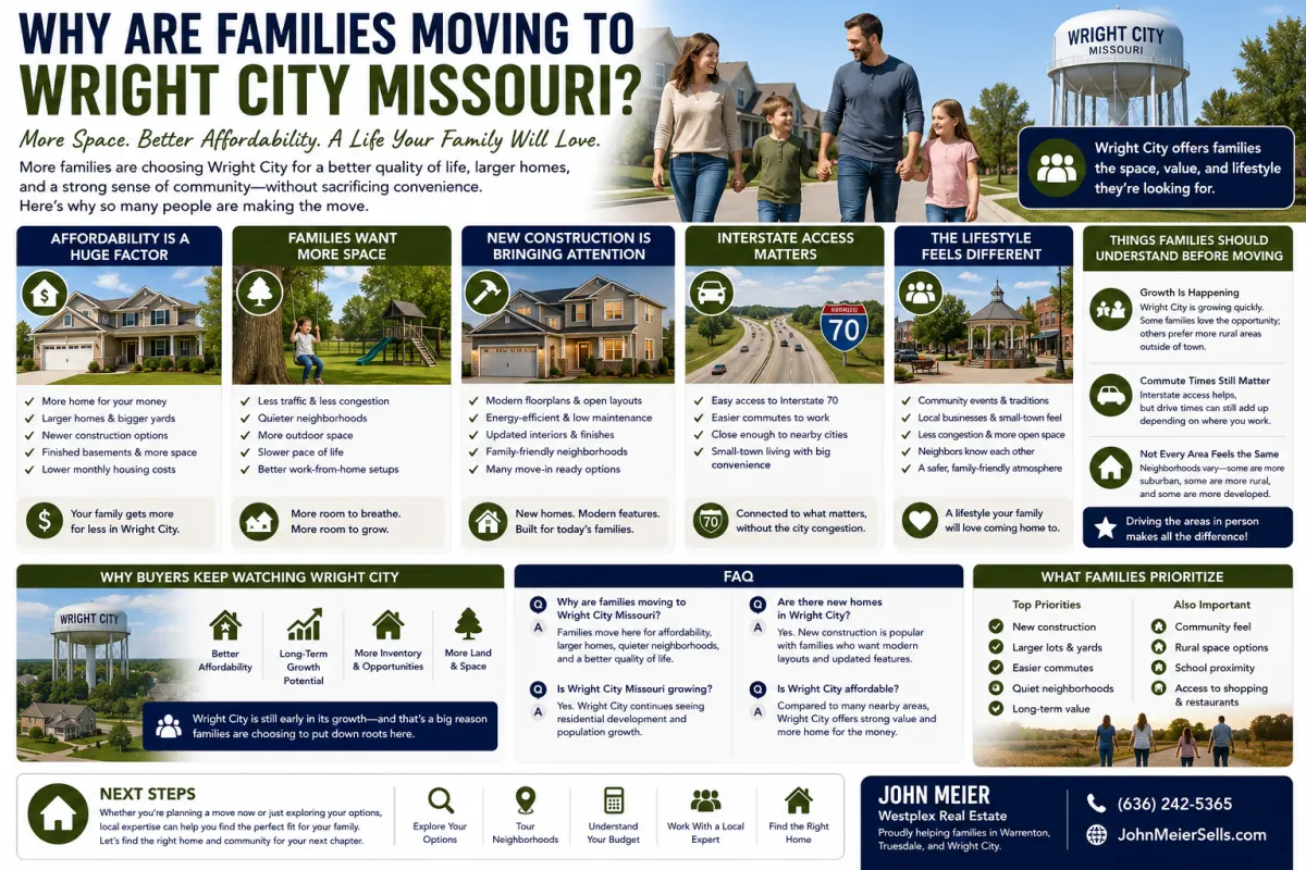 Why Are Families Moving to Wright City Missouri?