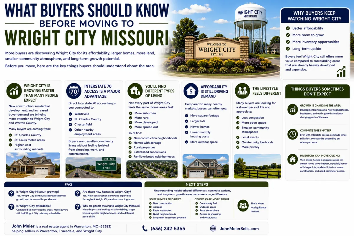 What Buyers Should Know Before Moving to Wright City Missouri