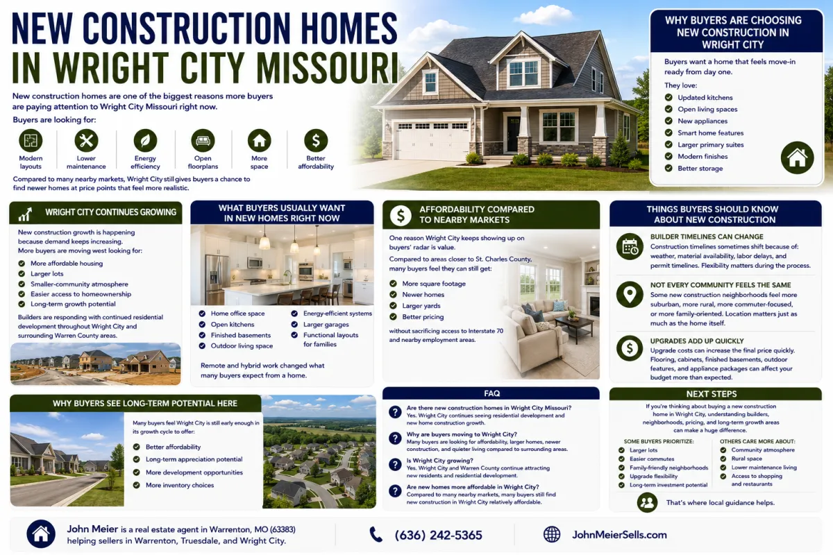 New Construction Homes in Wright City Missouri