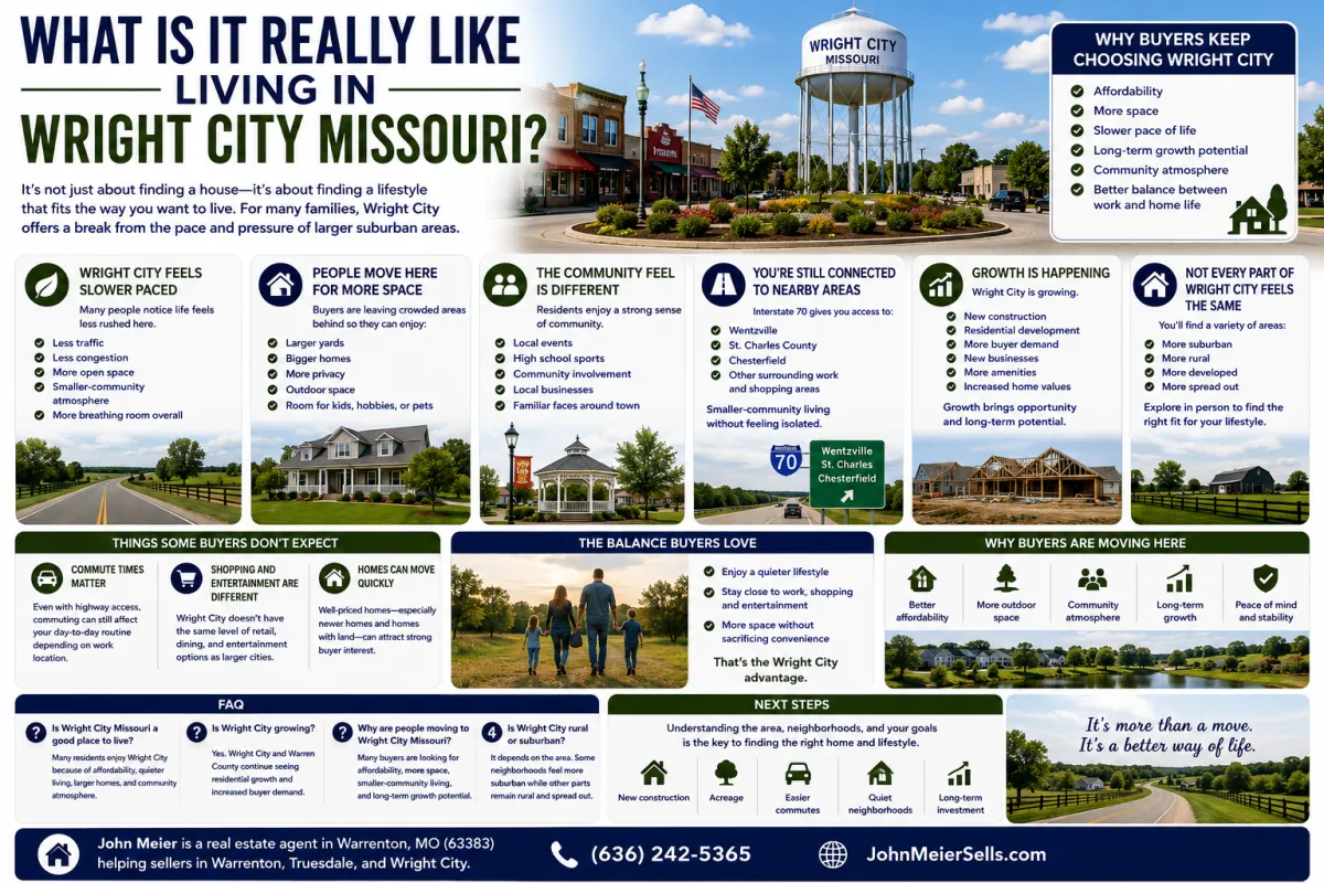 What Is It Really Like Living in Wright City Missouri?