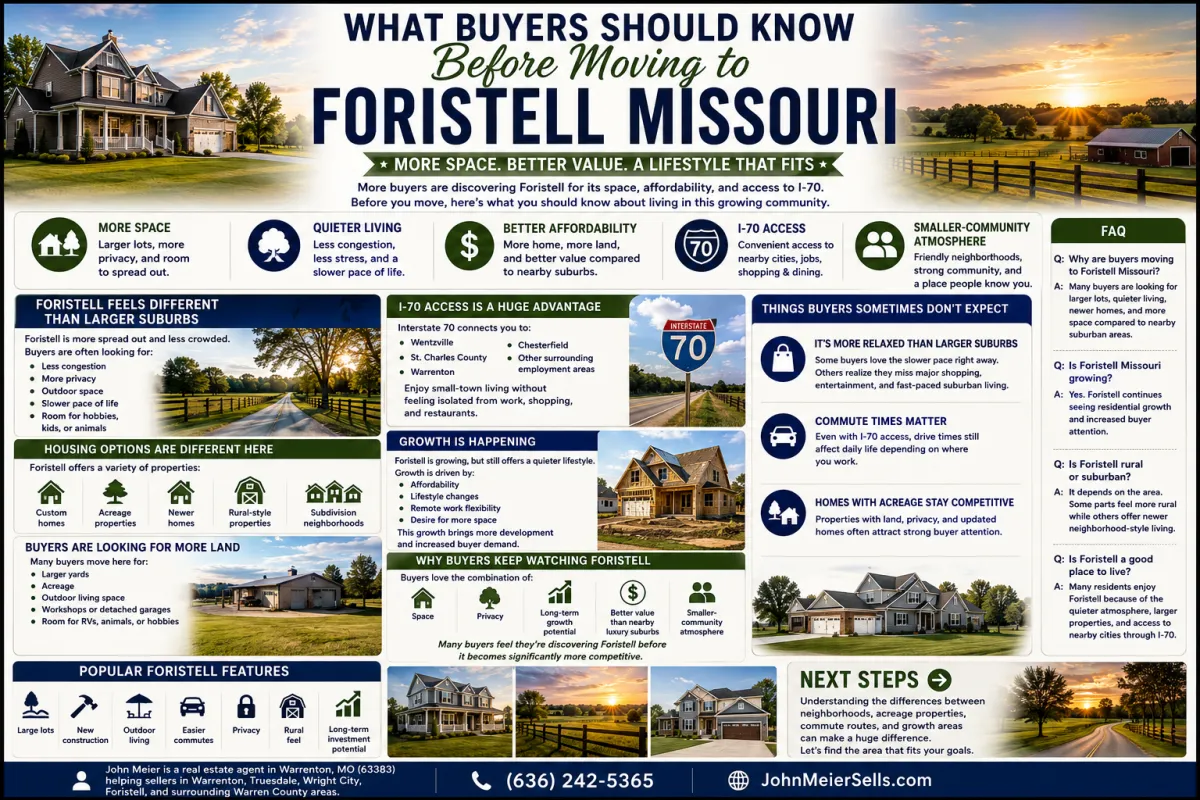 What Buyers Should Know Before Moving to Foristell Missouri
