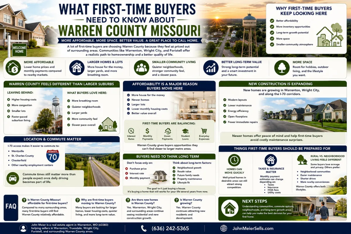 What First-Time Buyers Need to Know About Warren County Missouri