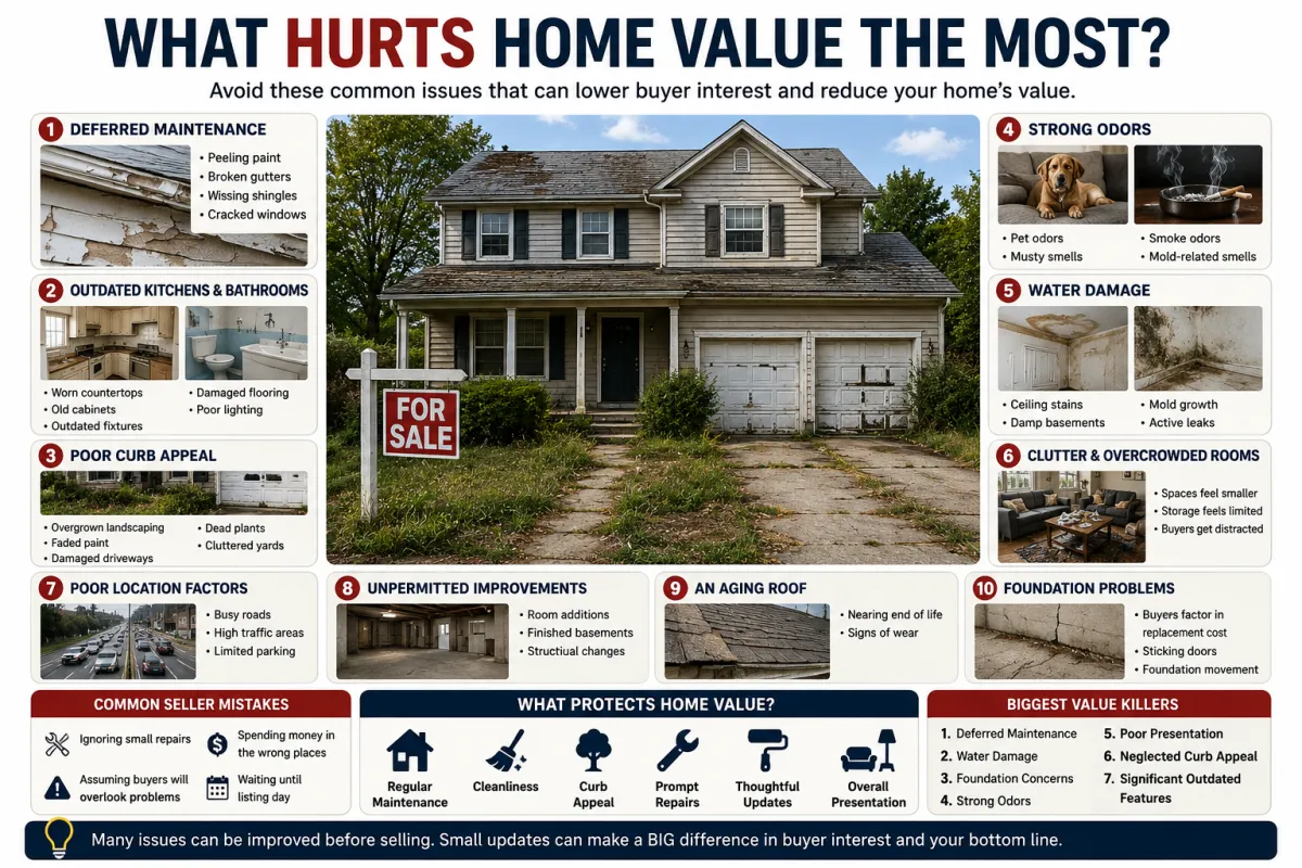 What Hurts Home Value the Most?
