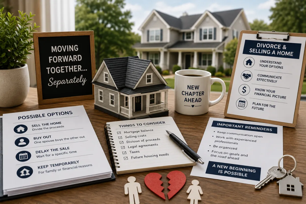 How Divorce Affects Selling a Home