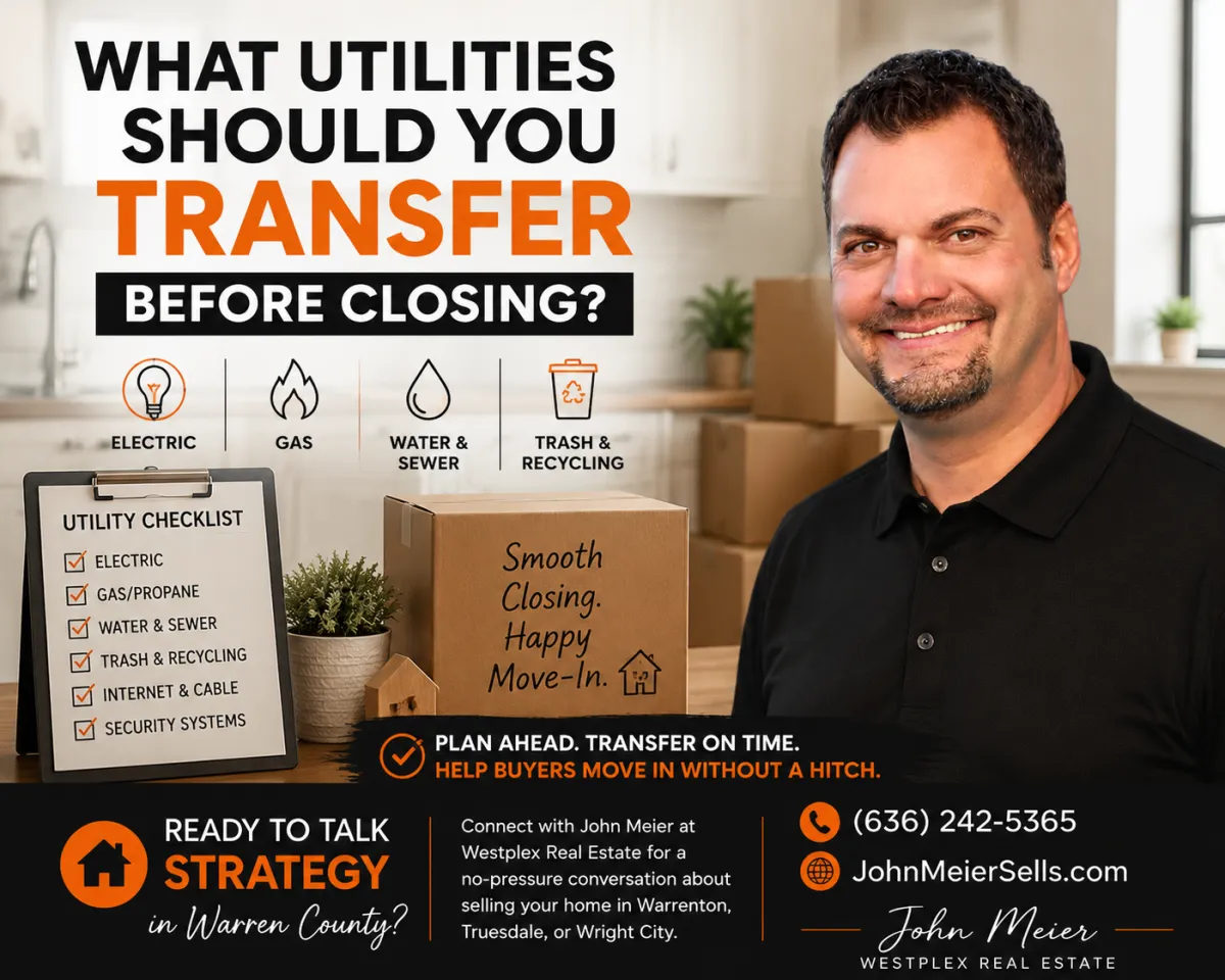 Essential Utilities to Transfer Before Closing