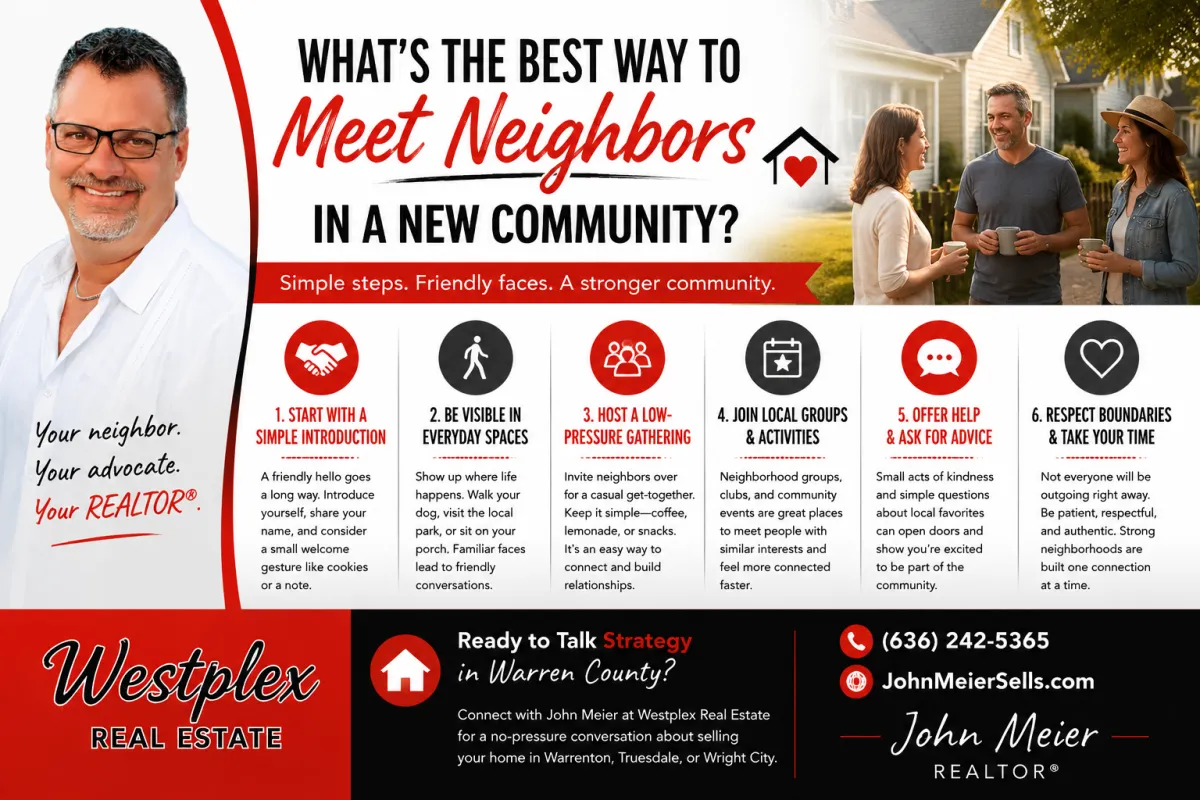 Best Ways to Meet Neighbors in a New Community