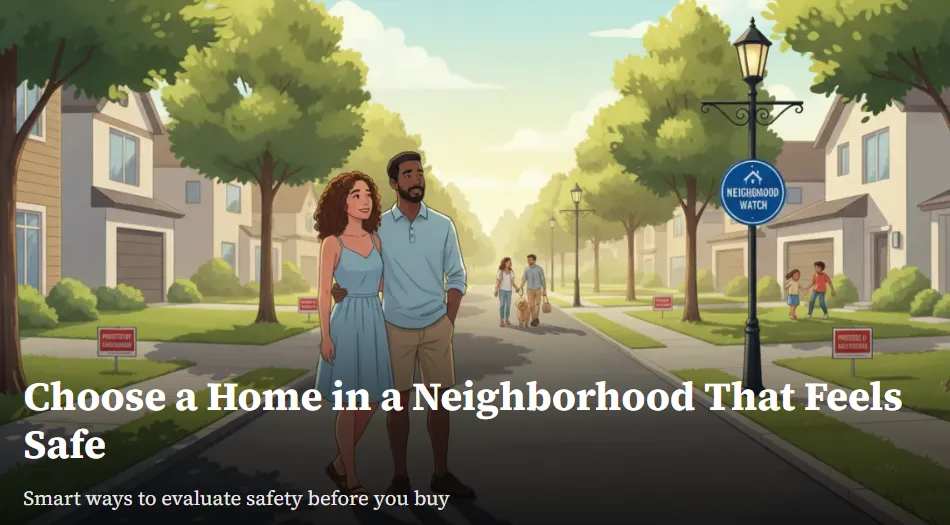Assess Neighborhood Safety Before Home Buying