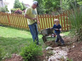 The Backyard He Built