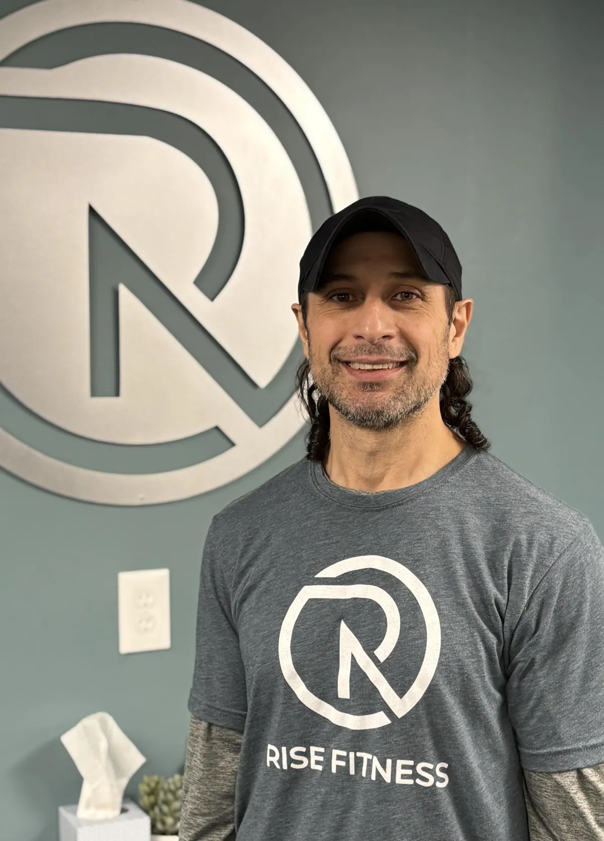 Personal trainer coaching adults 50+ at RISE FITNESS in Sharon, MA