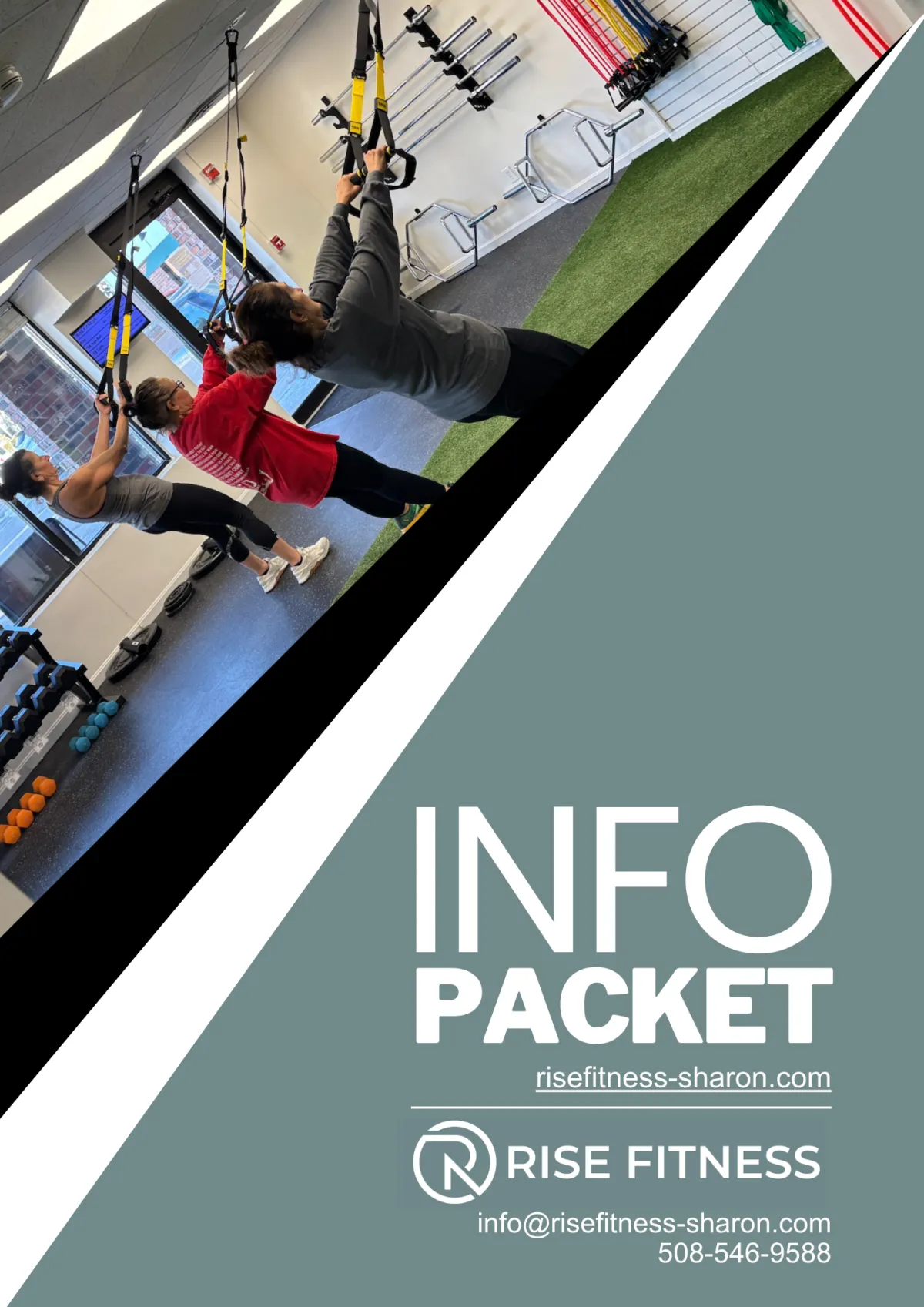 RISE FITNESS personal training info packet for adults 50+ in Sharon, MA