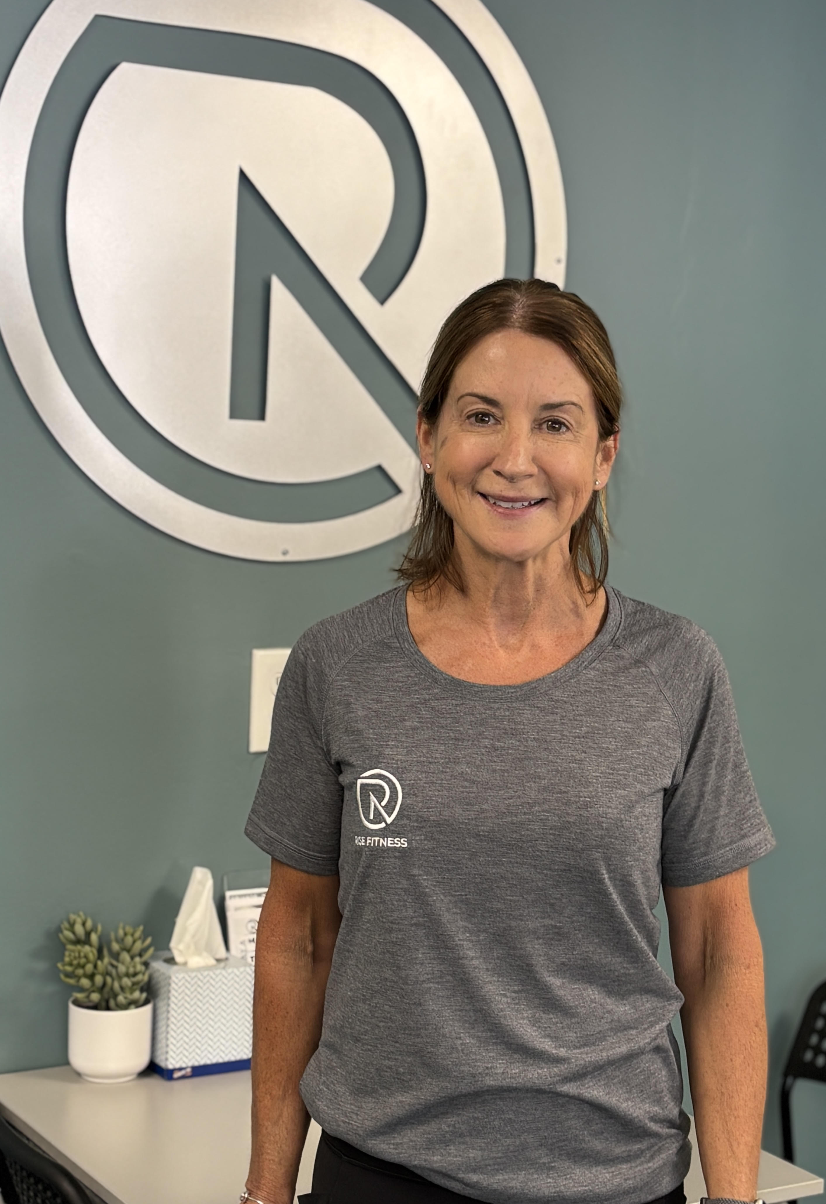 Personal trainer coaching adults 50+ at RISE FITNESS in Sharon, MA
