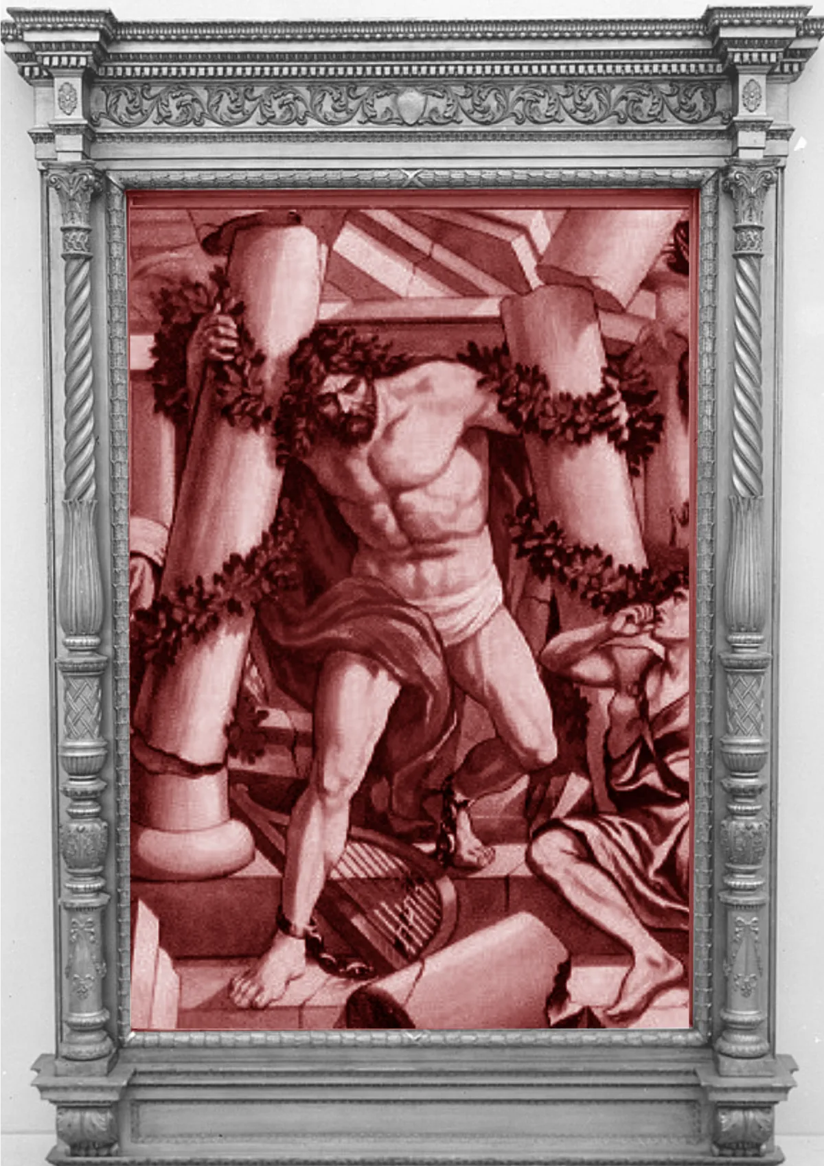 Samson destroys the temple