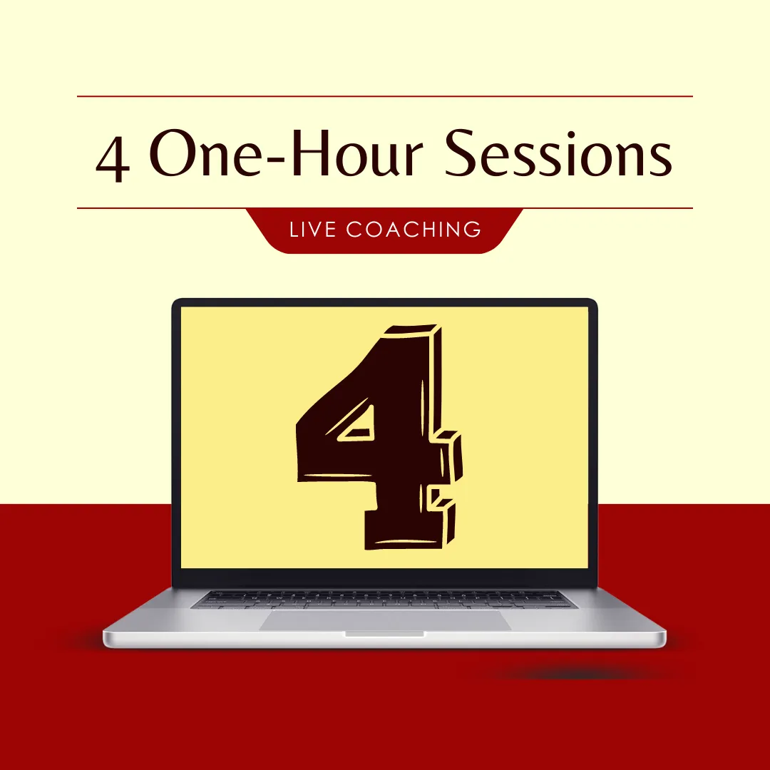 4 one-hour sessions of live coaching