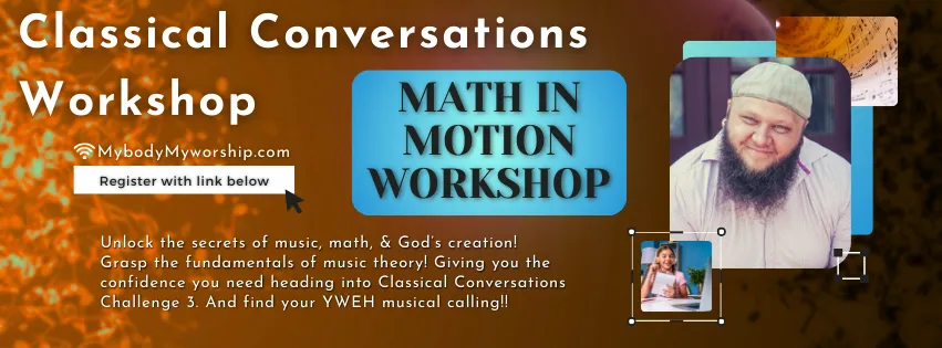 Unlock secrets of music, math, & God's creation! Grasp the fundamentals of music theory! Giving you the confidence you need heading into Classical Conversations Challenge 3. And find your YWEH musical calling!!