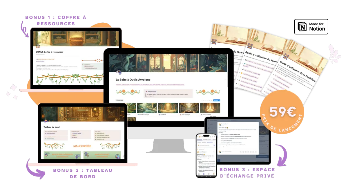 Mockup boite à outils atypique