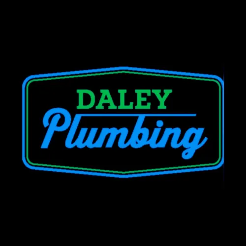 This is Daley plumbing logo