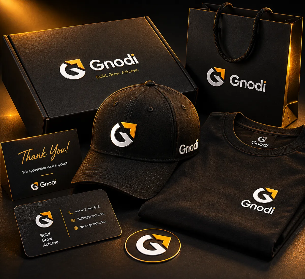 Custom team packs and branded apparel