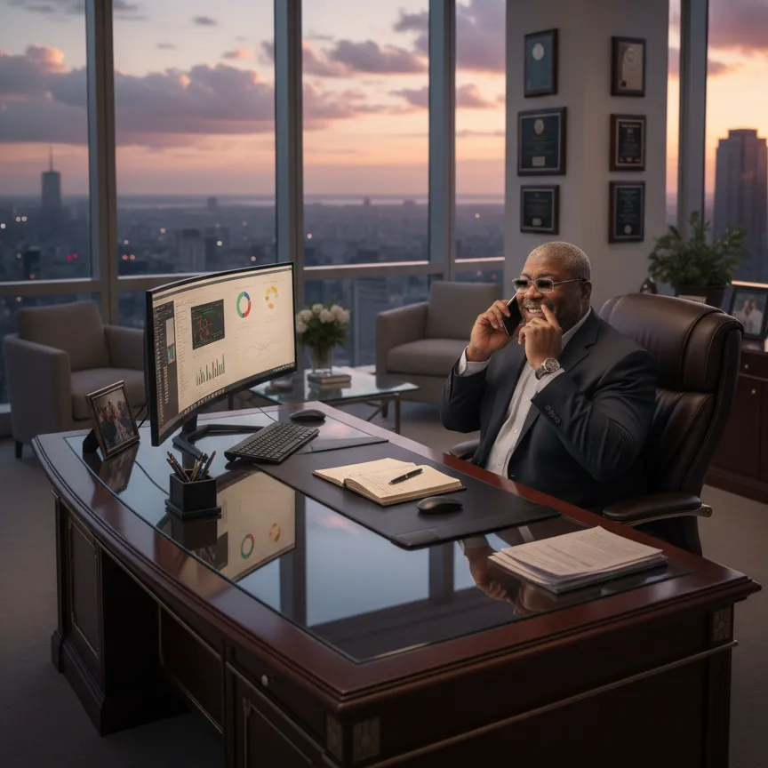 Portrait of Jesse Jackson, Founder & CEO of JJ Investment Solutions