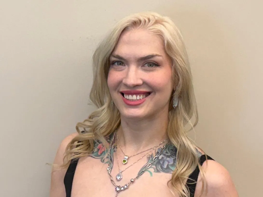 Portrait of stylist Maren Waddell at Chattanooga Hair Station