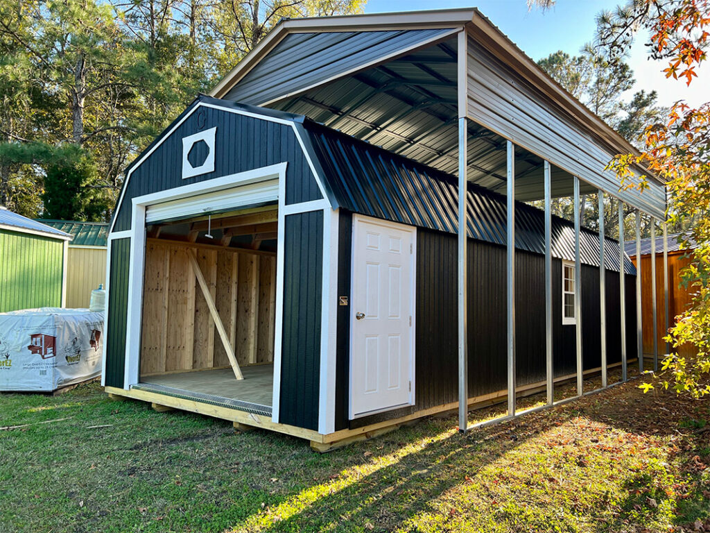 Modern agricultural metal barn by Roanoke, Metal Buildings