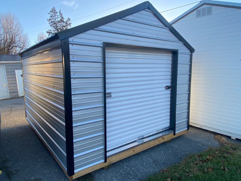 Spacious workshop metal building from Roanoke Metal Buildings