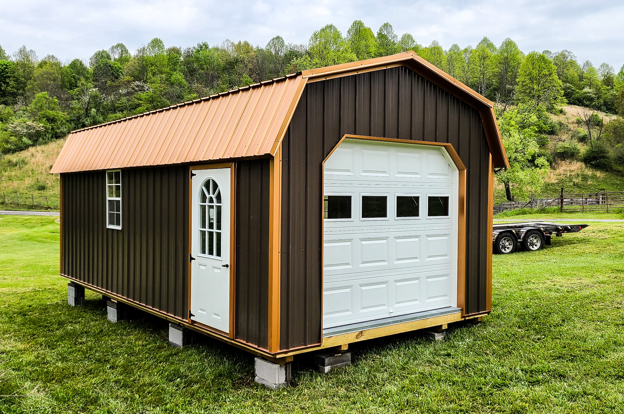 Commercial steel building construction by Roanoke Metal Building