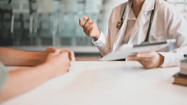 Doctor and patient discussing MS Diet and Nutrition during a neurology consultation