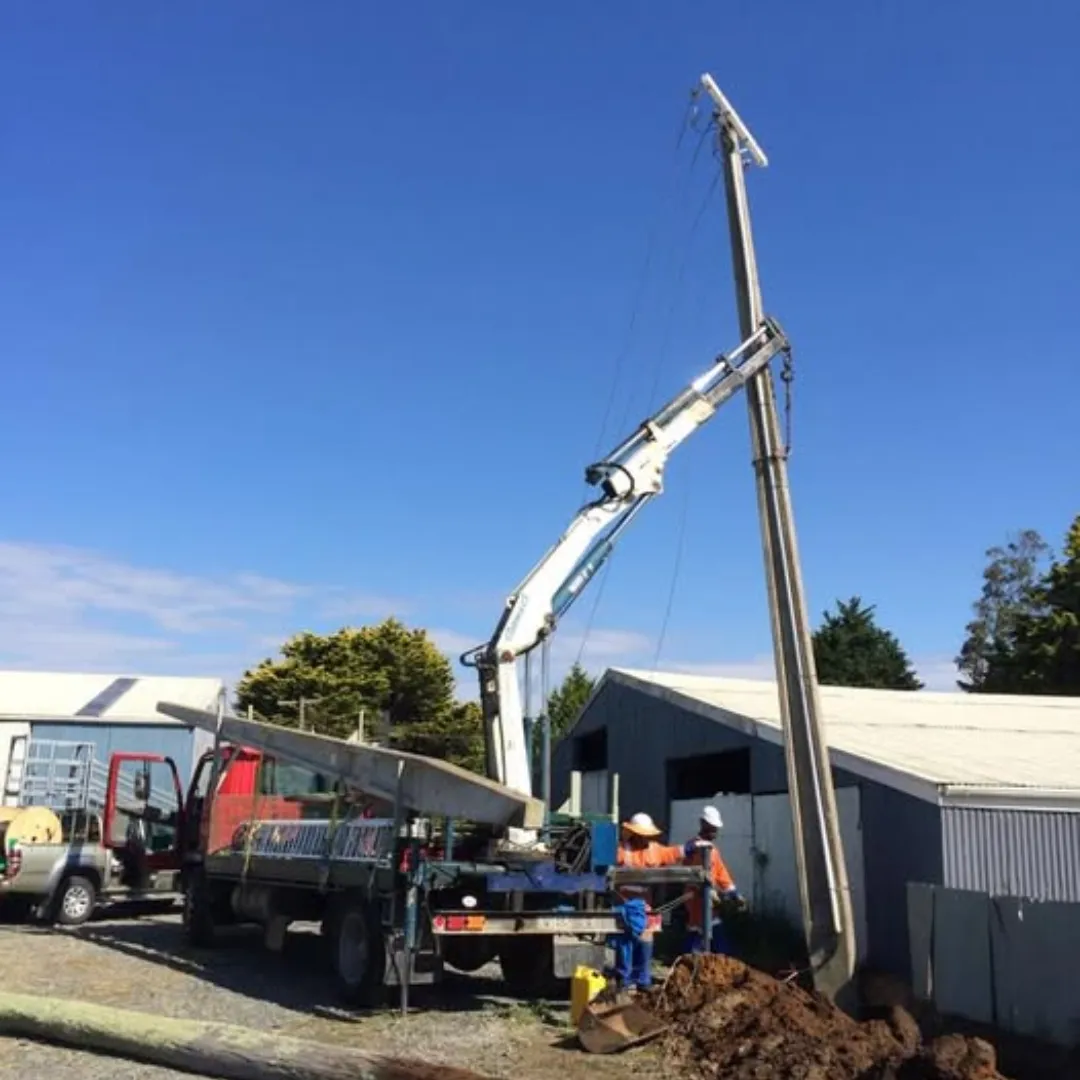 Power pole replacement Hamilton and Waikato