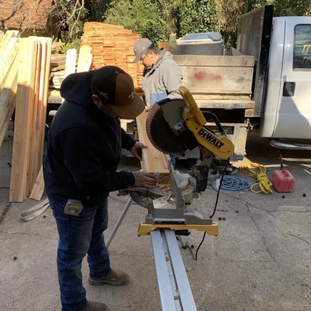 Wood Fence Installation Cypress