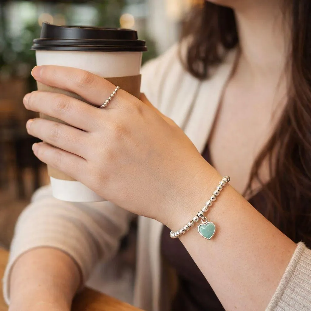 Heart Charm Bracelet